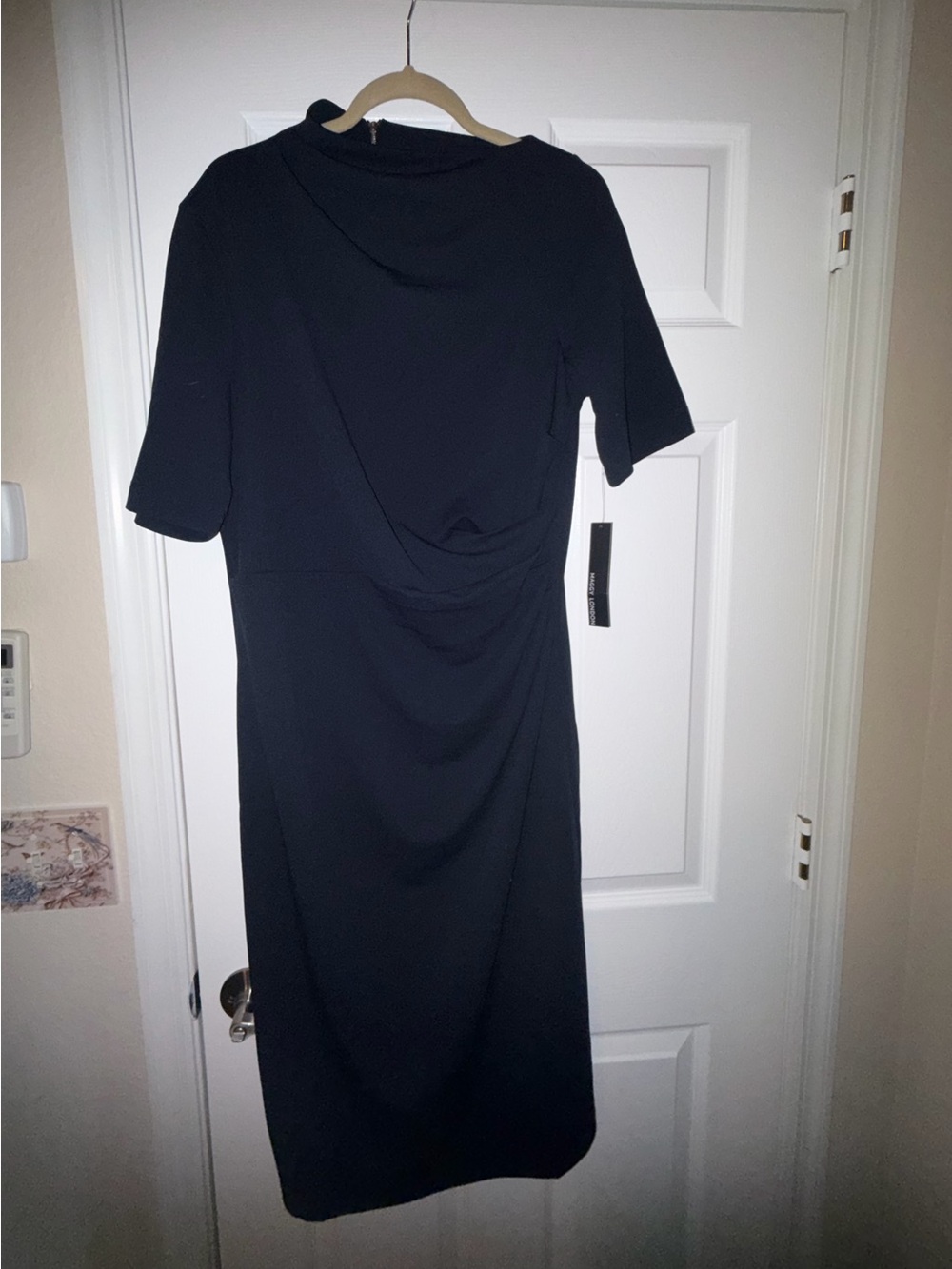 NWT-Maggy of London-Classic Navy Sheath Dress - Women
